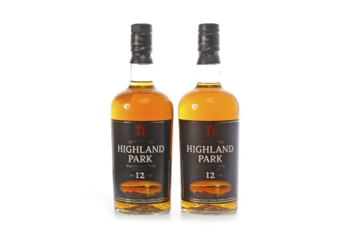 Lot 1148 - HIGHLAND PARK AGED 12 YEARS - OLD STYLE (2)...