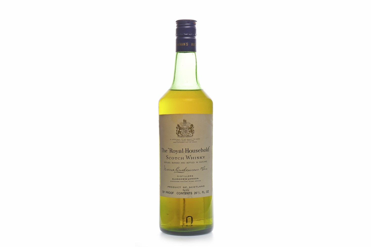 Lot 1149 - THE ROYAL HOUSEHOLD 70° PROOF Blended