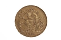 Lot 502 - GOLD HALF SOVEREIGN DATED 1908