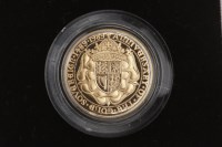 Lot 519 - GOLD PROOF SOVEREIGN DATED 1989 commemorating...