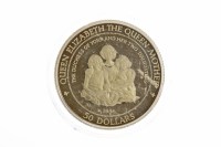 Lot 534 - GOLD COOK ISLANDS FIFTY DOLLAR COIN DATED 1995...