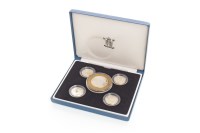 Lot 562 - UNITED KINGDOM SILVER PROOF PATTERN COLLECTION...