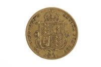 Lot 576 - GOLD HALF SOVEREIGN DATED 1887