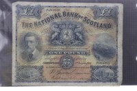 Lot 593 - THE NATIONAL BANK OF SCOTLAND £1 ONE POUND...