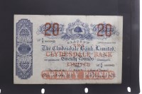 Lot 613 - THE CLYDESDALE BANK LIMITED £20 TWENTY POUNDS...