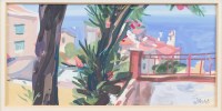 Lot 9 - * ARCHIE FORREST RGI, VIEW FROM BALCONY...