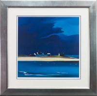 Lot 105 - * PAM CARTER, THE ROW, TIREE limited edition...