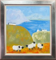Lot 244 - * ROWENA LAING, PEACEFUL HAVEN oil on panel,...