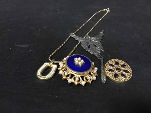 Lot 3 - LOT OF COSTUME AND SILVER JEWELLERY including...