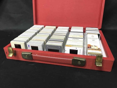Lot 13 - LOT OF PHOTOGRAPHIC SLIDES DEPICTING WHISKY...