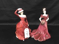 Lot 55 - ROYAL DOULTON FIGURE OF MARY along with a...