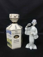 Lot 61 - ST ANDREWS GOLFING DECANTER AND TWO SPANISH...