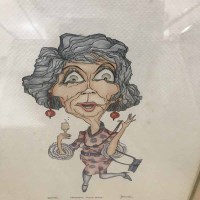 Lot 115 - THREE FRAMED CARICATURES