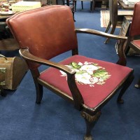 Lot 139 - MAHOGANY COMPOSITE DINING SUITE comprising of...