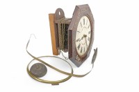 Lot 177 - VICTORIAN OCTAGONAL WAG-AT-THE-WA' CLOCK the...