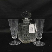 Lot 185 - LARGE LOT OF CRYSTAL AND GLASS including...