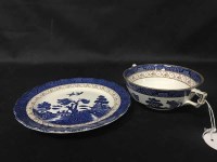 Lot 214 - BOOTHS 'REAL GID WILLOW' DINNER SERVICE...