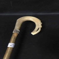 Lot 282 - COLLECTION OF WALKING STICKS together with a...