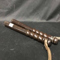 Lot 285 - TWO POLICE TRUNCHEONS