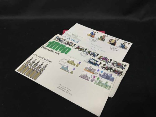 Lot 334 - LOT OF FIRST DAY COVERS many with special hand...