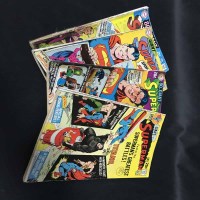 Lot 336 - FOUR GIANT SUPERMAN D.C COMICS