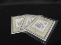 Lot 339 - 1970s/80's MINT MINIATURE SHEETS OF STAMPS...