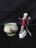 Lot 340 - ROYAL WORCESTER FIGURE OF JANUARY by F.G....