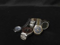 Lot 359 - LOT OF GENTLEMAN'S WRISTWATCHES along with two...