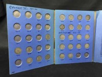 Lot 378 - FOUR WHITMAN FOLDERS OF PRE-1947 SILVER COINS