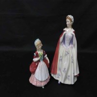 Lot 423 - ROYAL DOULTON FIGURE OF 'BESS' AND A FIGURE OF...