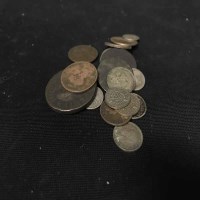 Lot 483 - LOT OF BRITISH AND FRENCH COINS including...