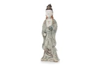 Lot 1070 - 20TH CENTURY CHINESE FIGURE OF GUANYIN...