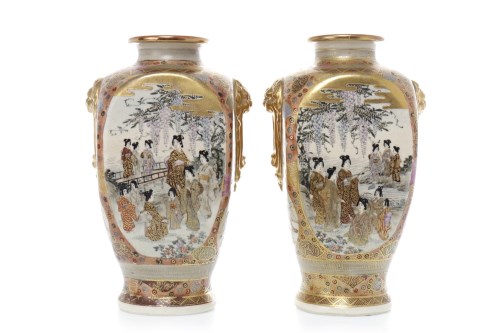 Lot 1083 - PAIR OF EARLY 20TH CENTURY OF JAPANESE SATSUMA...