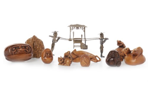 Lot 1086 - COLLECTION OF 20TH CENTURY JAPANESE CARVED...