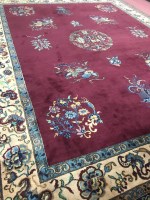 Lot 1147 - ATTRACTIVE TURKEY CARPET decorated with...