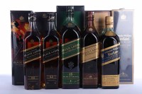 Lot 1474 - JOHNNIE WALKER BLUE LABEL Blended Scotch...