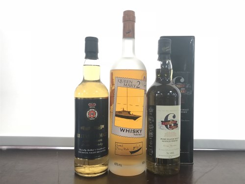 Lot 3 - QUEEN MARY 2 Blended Malt Scotch Whisky 100cl,...
