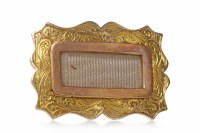 Lot 745 - VICTORIAN TORTOISESHELL BROOCH with inlaid...