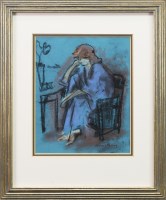 Lot 10 - * ANTHONY ARMSTRONG, MODEL IN A JAPANESE GOWN...