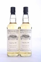 Lot 1520 - SPRINGBANK AGED 14 YEARS PRIVATE CASK No. 389...