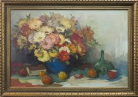 Lot 132 - * HARRY ZEEGERS, STILL LIFE WITH FRUIT AND...