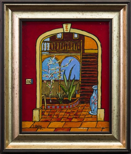 Lot 153 - IAIN CARBY, SPANISH DOORWAY oil on canvas,...