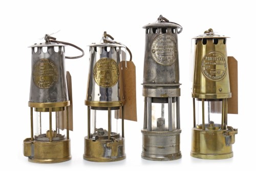 Lot 1410 - MINER'S SAFETY PROTECTOR LAMP TYPE 6 NO. 8 by...