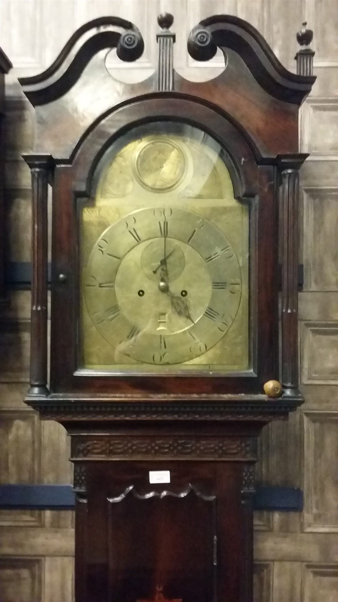 Lot 1423 - EARLY 19TH CENTURY SCOTTISH LONGCASE CLOCK