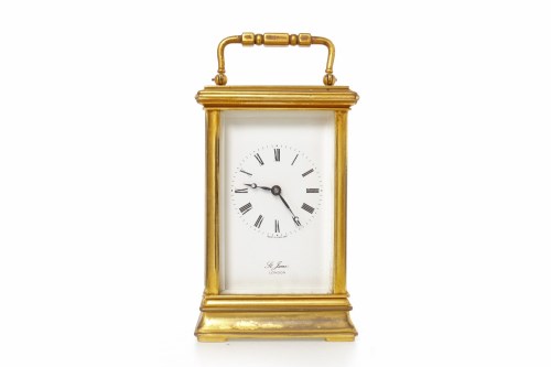 Lot 1430 - 20TH CENTURY CARRIAGE CLOCK BY ST. JAMES OF...