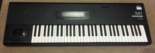 Lot 1437 - KORG M1 MUSIC WORKSTATION electronic keyboard,...