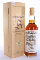 Lot 1565 - SPRINGBANK MILLENNIUM COLLECTION AGED 25 YEARS...