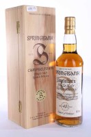 Lot 1568 - SPRINGBANK MILLENNIUM COLLECTION AGED 40 YEARS...