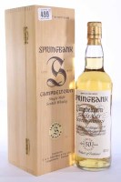 Lot 1570 - SPRINGBANK MILLENNIUM COLLECTION AGED 50 YEARS...