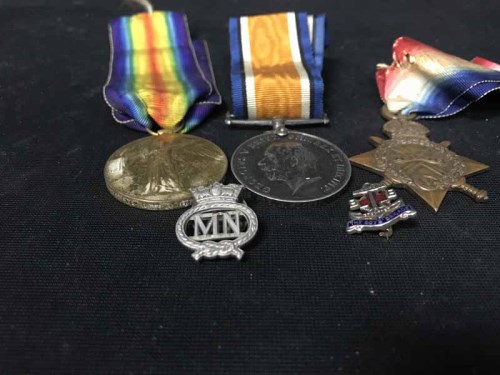 Lot 41 - GROUP OF THREE WAR MEDALS